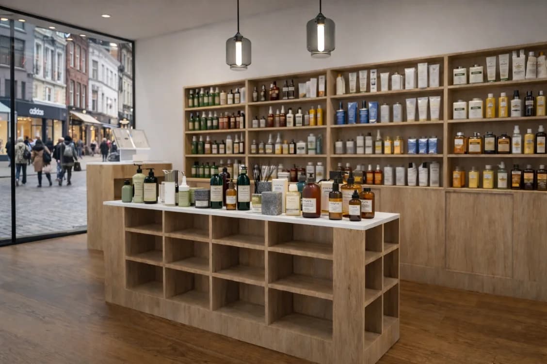 Contexte Magasin de Cosmétiques